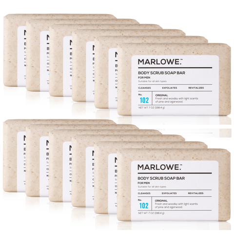 Marlowe - No. 102 Body Scrub Soap Bar - Original