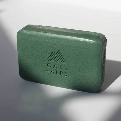 Oars + Alps - Peppermint Charcoal Bar Soap