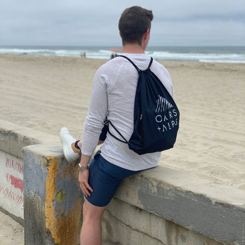Oars + Alps - O + A Drawstring Bag