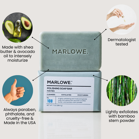 Marlowe - No. 108 Polishing Soap Bar
