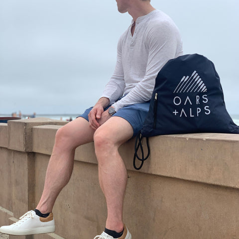 Oars + Alps - O + A Drawstring Bag