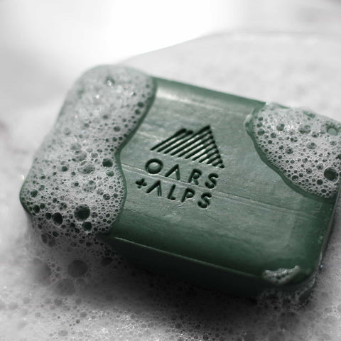 Oars + Alps - Peppermint Charcoal Bar Soap