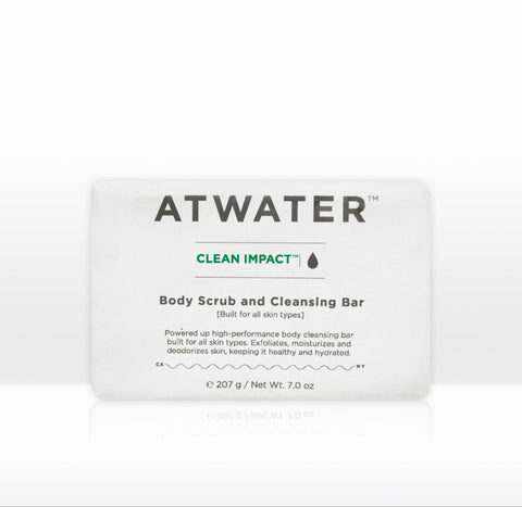 Atwater - Clean Impact Body Scrub and Cleansing Bar