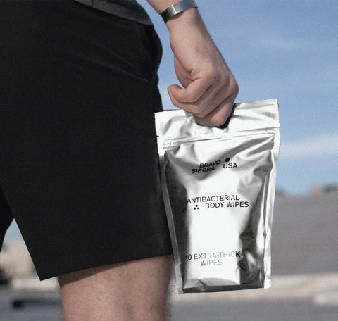 Bravo Sierra - Antibacterial Body Wipes