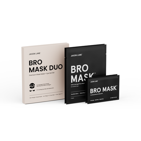 Jaxon Lane - Bro Mask Duo - Sheet Mask + Eye Gel Set