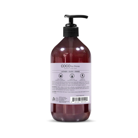 Stone Candles - Amber, Sandalwood, Vanilla Hand Soap