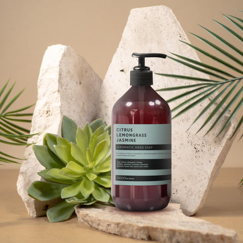 Stone Candles - Citrus, Lemongrass, Jasmine Hand Soap