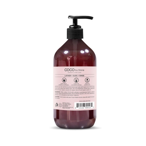 Stone Candles - Damask Rose, Vetiver, Guaiac Wood Hand Soap