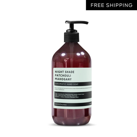 Stone Candles - Night Shade, Patchouli, Mahogany Hand Soap