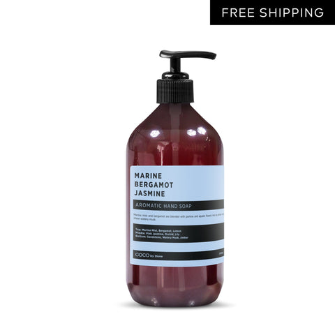 Stone Candles - Marine, Bergamot, Jasmine Hand Soap