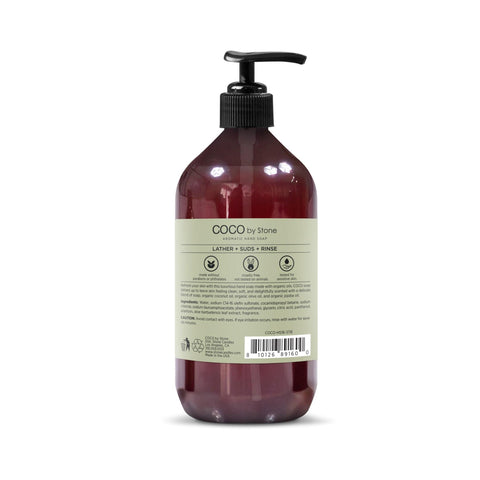 Stone Candles - Santal, Tonka Bean, Black Musk Hand Soap