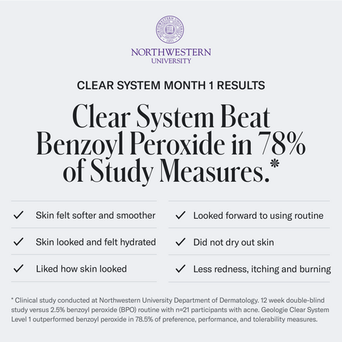Geologie - Clear System Face Routine