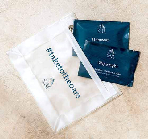 Oars + Alps - Reusable Travel Pouch