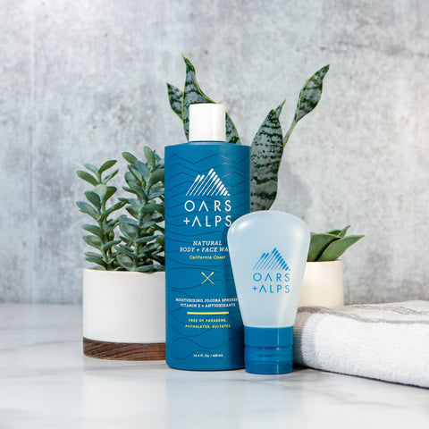 Oars + Alps - Reusable Travel Bottle