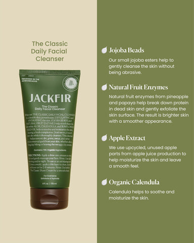 Jackfir - The Classic Daily Facial Cleanser
