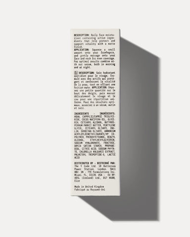 YCODE - Mattifying Moisturiser