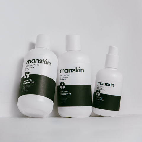 Man Skin - 3 Step Daily Regimen Set