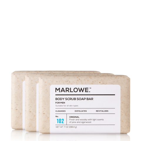 Marlowe - No. 102 Body Scrub Soap Bar - Original