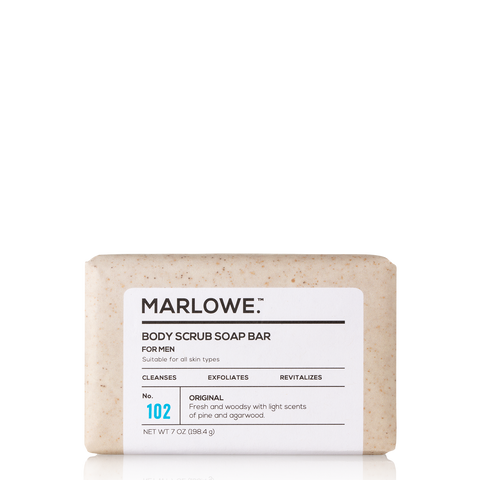 Marlowe - No. 102 Body Scrub Soap Bar - Original