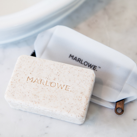 Marlowe - No. 102 Body Scrub Soap Bar - Oud Wood