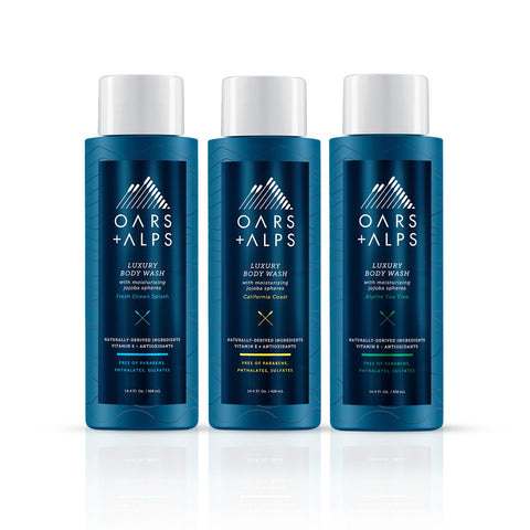 Oars + Alps - Body Wash Trio