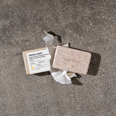 Marlowe - No. 102 Body Scrub Soap Bar - Santal