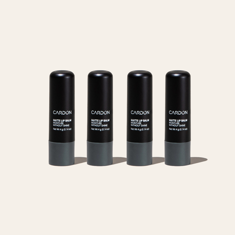Cardon - Matte Lip Balm (4 Pack)