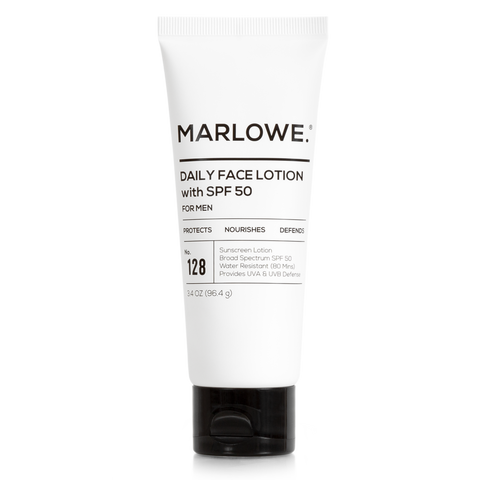 Marlowe - No. 128 Facial Lotion, SPF 50, 3.4 oz