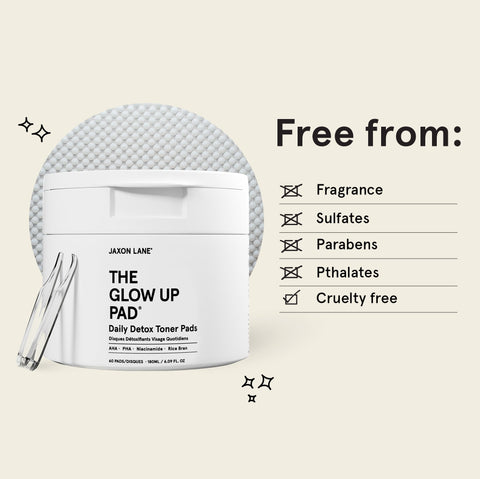 Jaxon Lane - Glow Up Pad - Daily Detox Toner Pad (60 Pads)