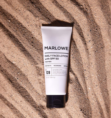 Marlowe - No. 128 Facial Lotion, SPF 50, 3.4 oz