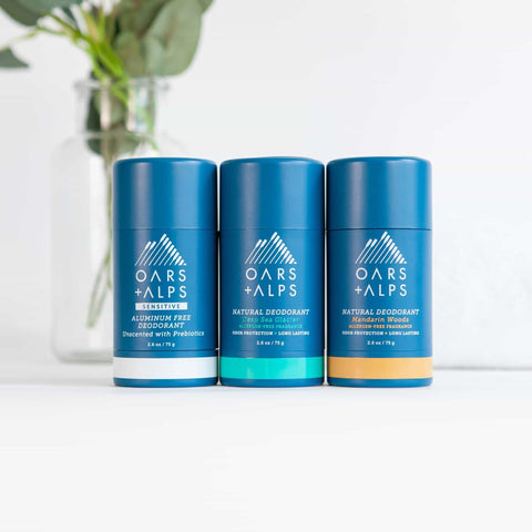 Oars + Alps - Deo Trio Kit with Allergen-Free Fragrance