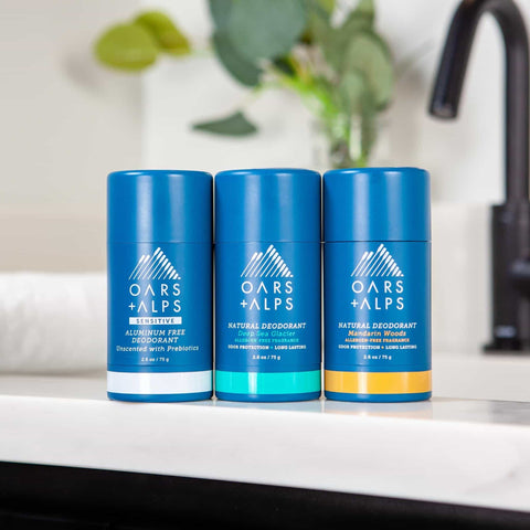 Oars + Alps - Deo Trio Kit with Allergen-Free Fragrance