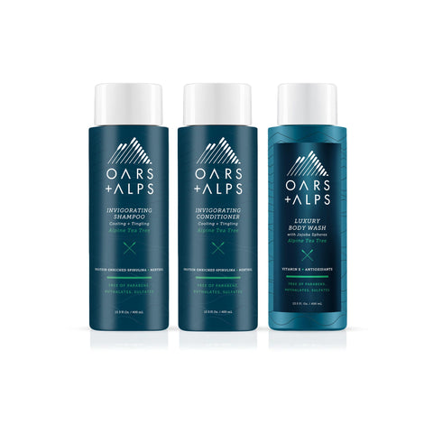 Oars + Alps - Alpine Tea Tree Shower Bundle