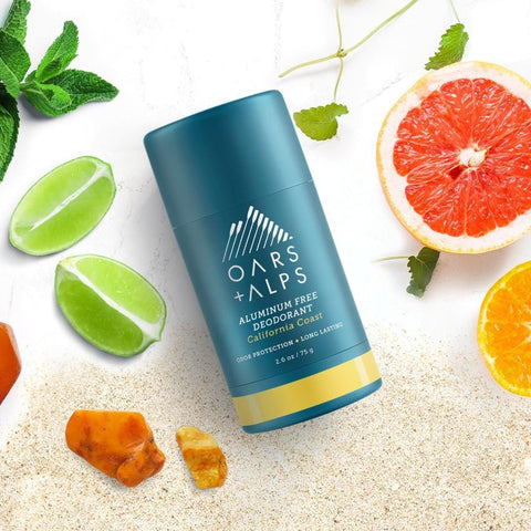 Oars + Alps - Aluminum-Free Deodorant - California Coast