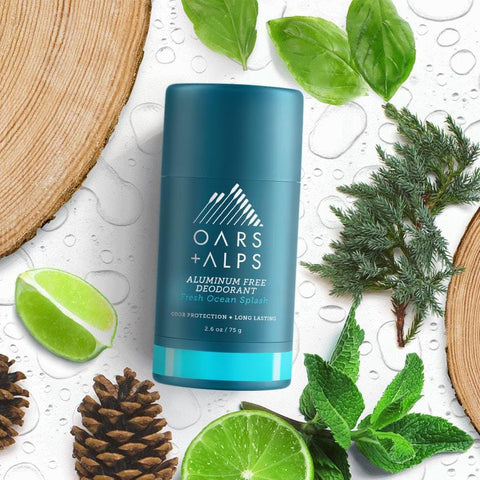Oars + Alps - Aluminum-Free Deodorant - Fresh Ocean Splash