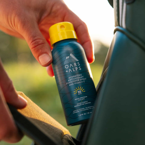 Oars + Alps - Travel Size Hydrating Antioxidant SPF 50 Spray