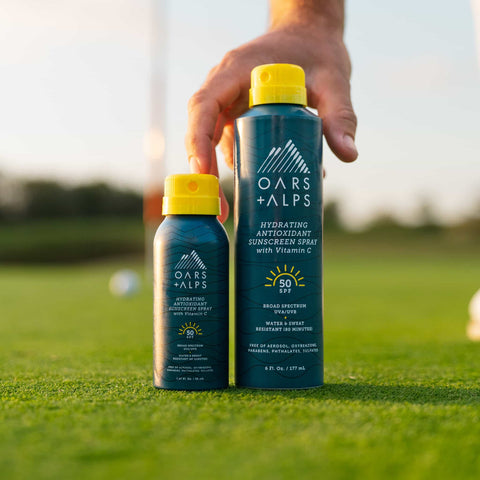 Oars + Alps - Travel Size Hydrating Antioxidant SPF 50 Spray