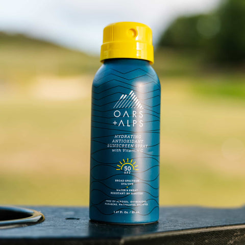Oars + Alps - Travel Size Hydrating Antioxidant SPF 50 Spray