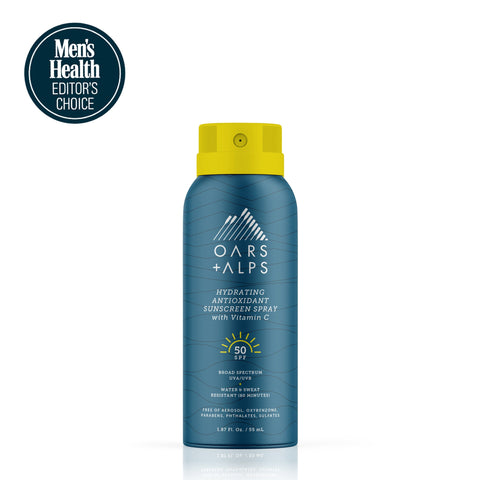 Oars + Alps - Travel Size Hydrating Antioxidant SPF 50 Spray