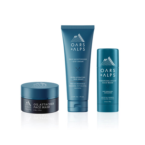 Oars + Alps - Oily Skin Trio