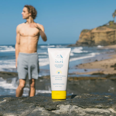 Oars + Alps - 100% Mineral Sunscreen Lotion with SPF 30