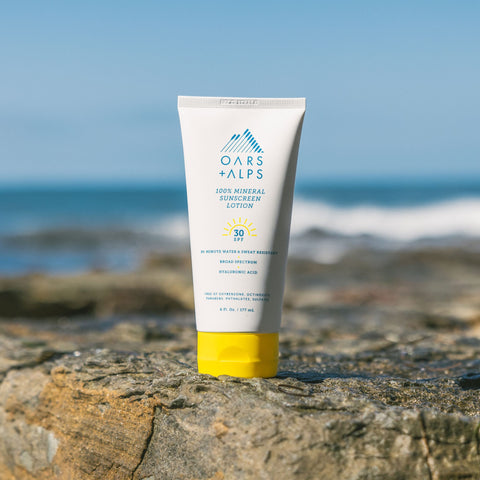 Oars + Alps - 100% Mineral Sunscreen Lotion with SPF 30