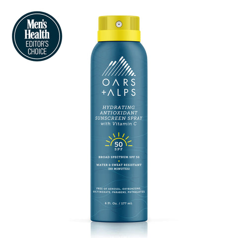 Oars + Alps - Hydrating Antioxidant SPF 50 Spray