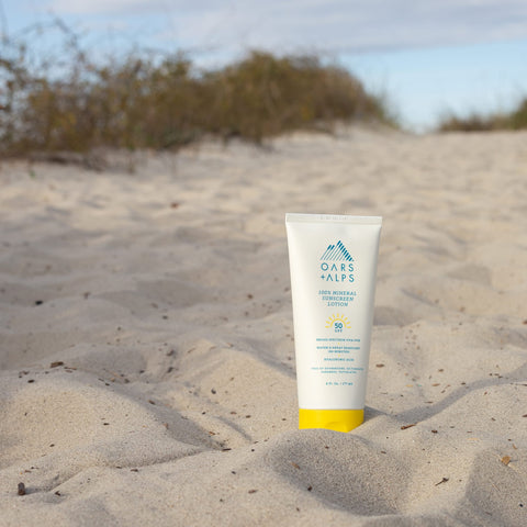 Oars + Alps - 100% Mineral Sunscreen Lotion with SPF 50