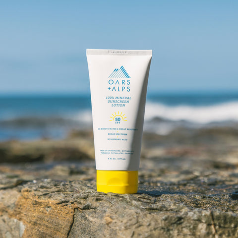 Oars + Alps - 100% Mineral Sunscreen Lotion with SPF 50