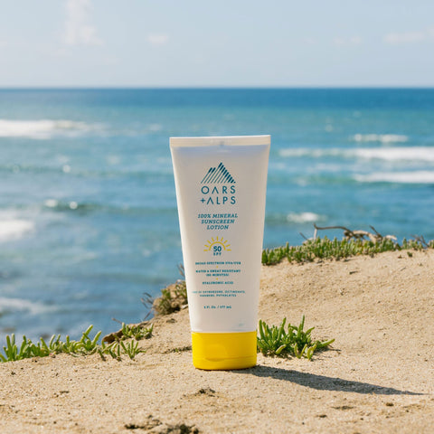 Oars + Alps - 100% Mineral Sunscreen Lotion with SPF 50