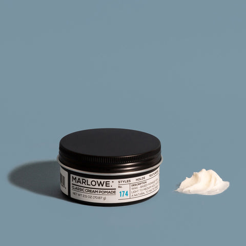 Marlowe - No. 174 Classic Cream Pomade for Men 2.5 oz