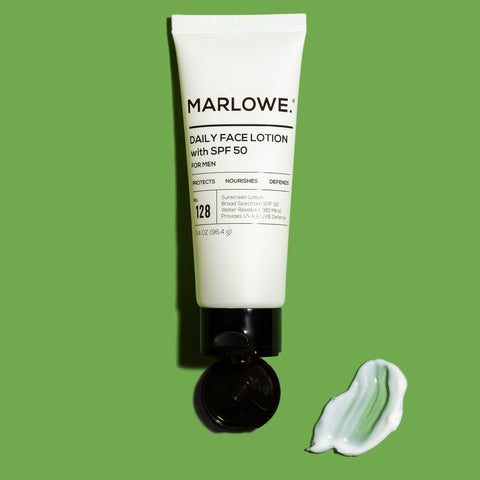 Marlowe - No. 128 Facial Lotion, SPF 50, 3.4 oz