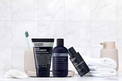 Grooming Lounge Mug Trio Skincare Kit